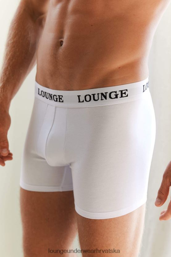 hr Lounge muškarci bokserice po tri pak bijela N0V4DZ441 donje rublje - Image 2