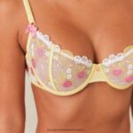 hr Lounge žene adelina intimni set žuta boja N0V4DZ354 donje rublje - Image 16