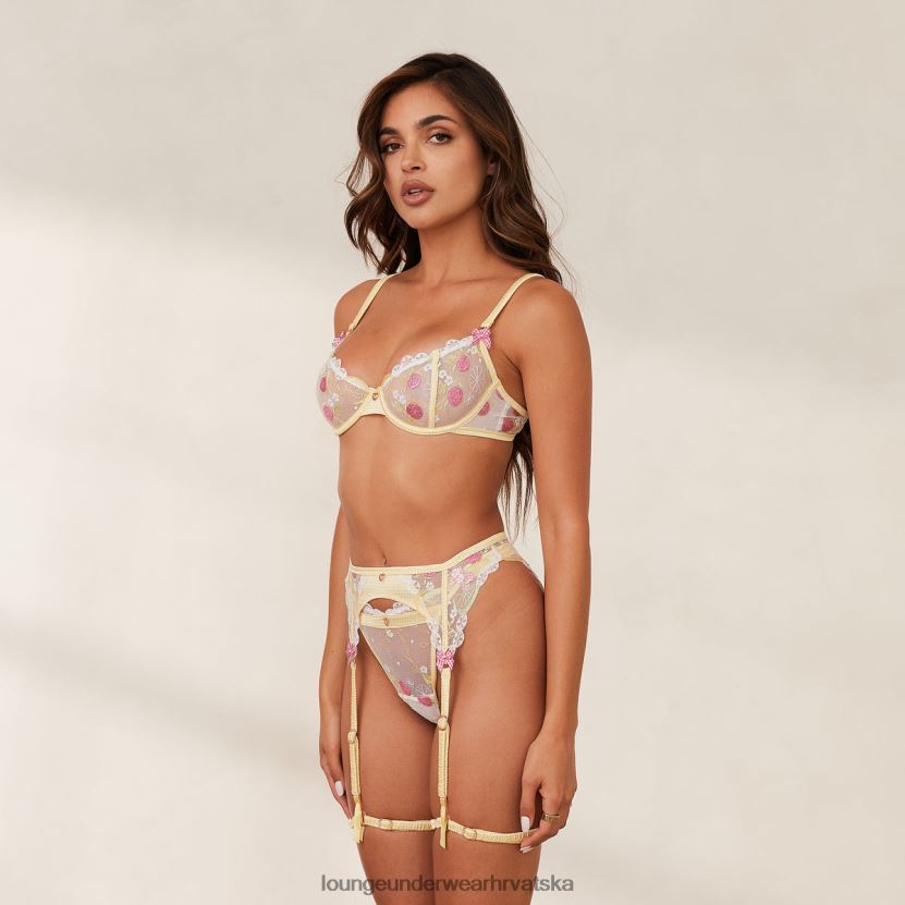 hr Lounge žene adelina intimni set žuta boja N0V4DZ354 donje rublje - Image 3
