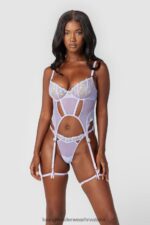 hr Lounge žene amelia intimni set lila N0V4DZ520 donje rublje