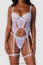 hr Lounge žene amelia intimni set lila N0V4DZ520 donje rublje - Image 4