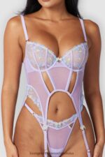 hr Lounge žene amelia intimni set lila N0V4DZ520 donje rublje - Image 9