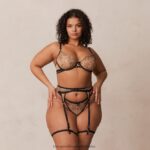 hr Lounge žene catherine intimni set crno N0V4DZ321 donje rublje - Image 9