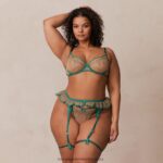 hr Lounge žene celine intimni set zelena N0V4DZ322 donje rublje - Image 9