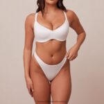 hr Lounge žene elegantan pažljiv grudnjak i tange/gaćice bijela N0V4DZ105 donje rublje - Image 13
