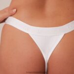hr Lounge žene elegantne mindful tange bijela N0V4DZ633 donje rublje - Image 3