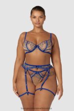 hr Lounge žene emilia intimni set plava N0V4DZ320 donje rublje - Image 8