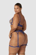 hr Lounge žene emilia intimni set plava N0V4DZ320 donje rublje - Image 9