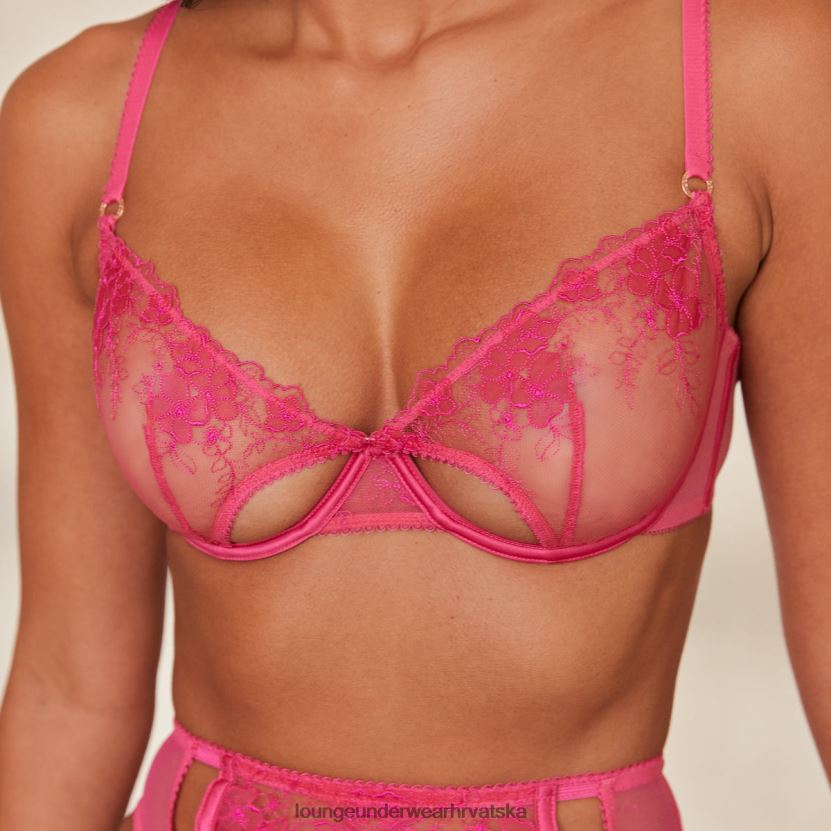 hr Lounge žene intimni set firence žarko ružičasta N0V4DZ344 donje rublje - Image 4
