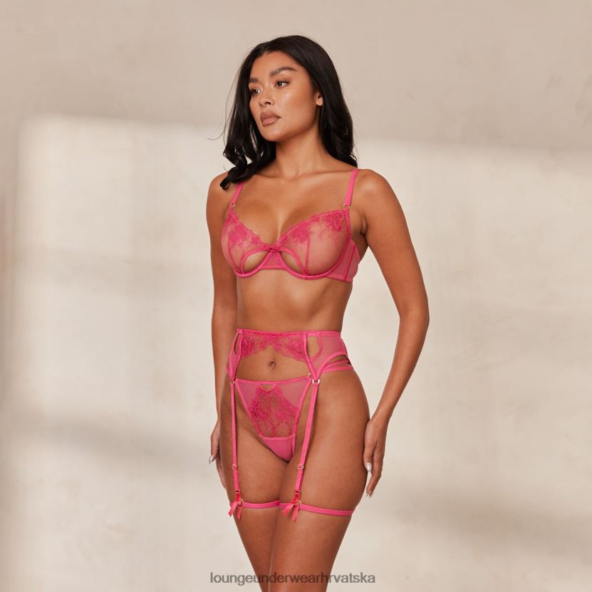 hr Lounge žene intimni set firence žarko ružičasta N0V4DZ344 donje rublje - Image 5
