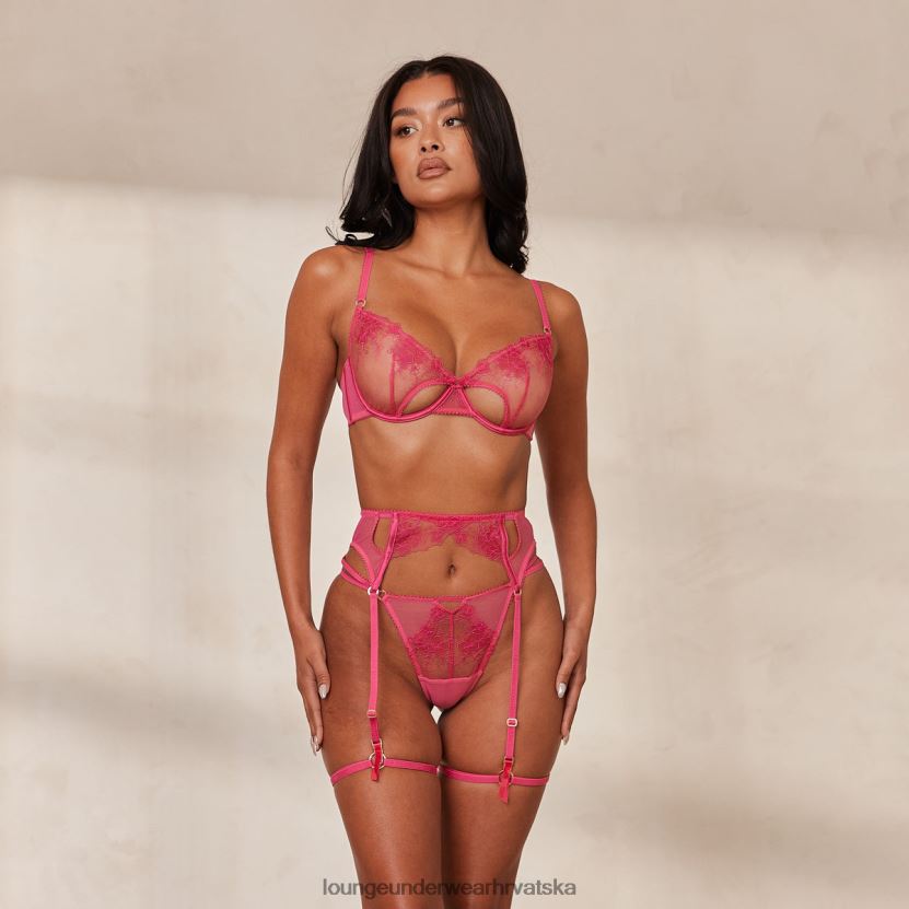 hr Lounge žene intimni set firence žarko ružičasta N0V4DZ344 donje rublje - Image 1