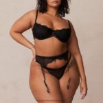 hr Lounge žene kylie intimni set crno N0V4DZ349 donje rublje - Image 3