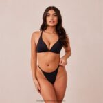 hr Lounge žene lagani set grudnjaka i tangi/gaćica bez žica crno N0V4DZ226 donje rublje - Image 20