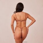 hr Lounge žene lagani set grudnjaka i tangi/gaćica bez žica moka N0V4DZ230 donje rublje - Image 2