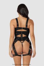 hr Lounge žene livia intimni set crno N0V4DZ565 donje rublje - Image 2