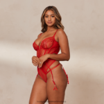 hr Lounge žene mila intimates bodi Crvena N0V4DZ339 donje rublje - Image 2