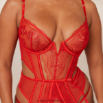 hr Lounge žene mila intimates bodi Crvena N0V4DZ339 donje rublje - Image 7