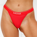 hr Lounge žene minimalne trokutaste tange od bambusa Crvena N0V4DZ435 donje rublje