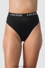 hr Lounge žene njegovati tange crno N0V4DZ358 donje rublje