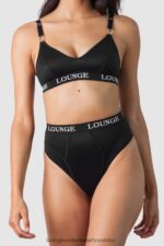 hr Lounge žene nurture set grudnjaka i tangi/gaćica za dojenje crno N0V4DZ225 donje rublje - Image 20
