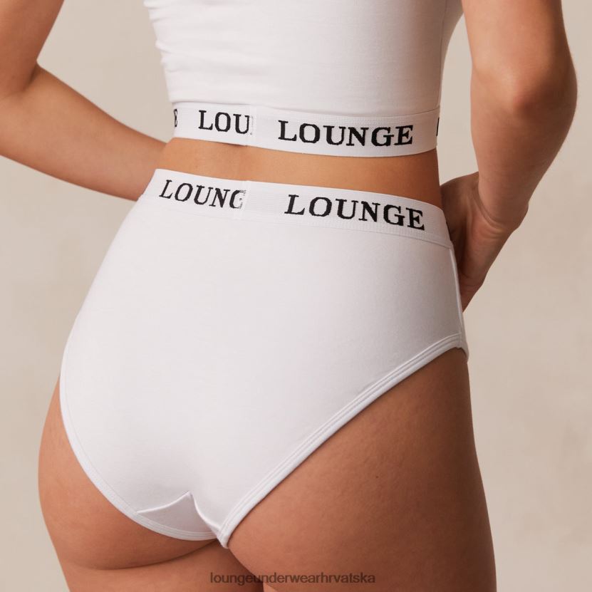 hr Lounge žene osnovne gaćice od bambusa bijela N0V4DZ432 donje rublje - Image 3
