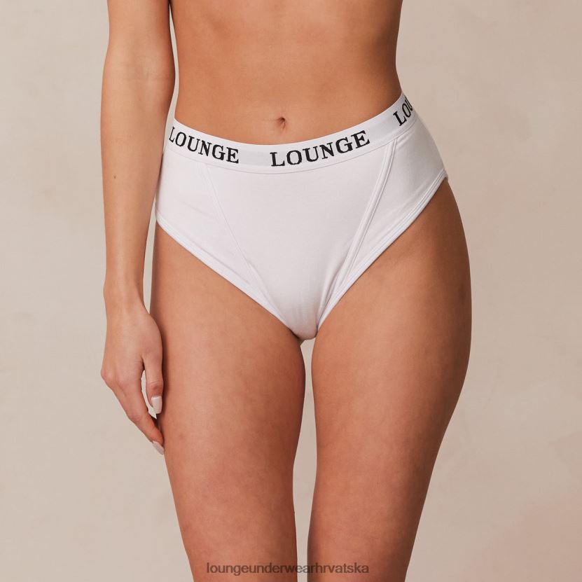 hr Lounge žene osnovne gaćice od bambusa bijela N0V4DZ432 donje rublje - Image 1