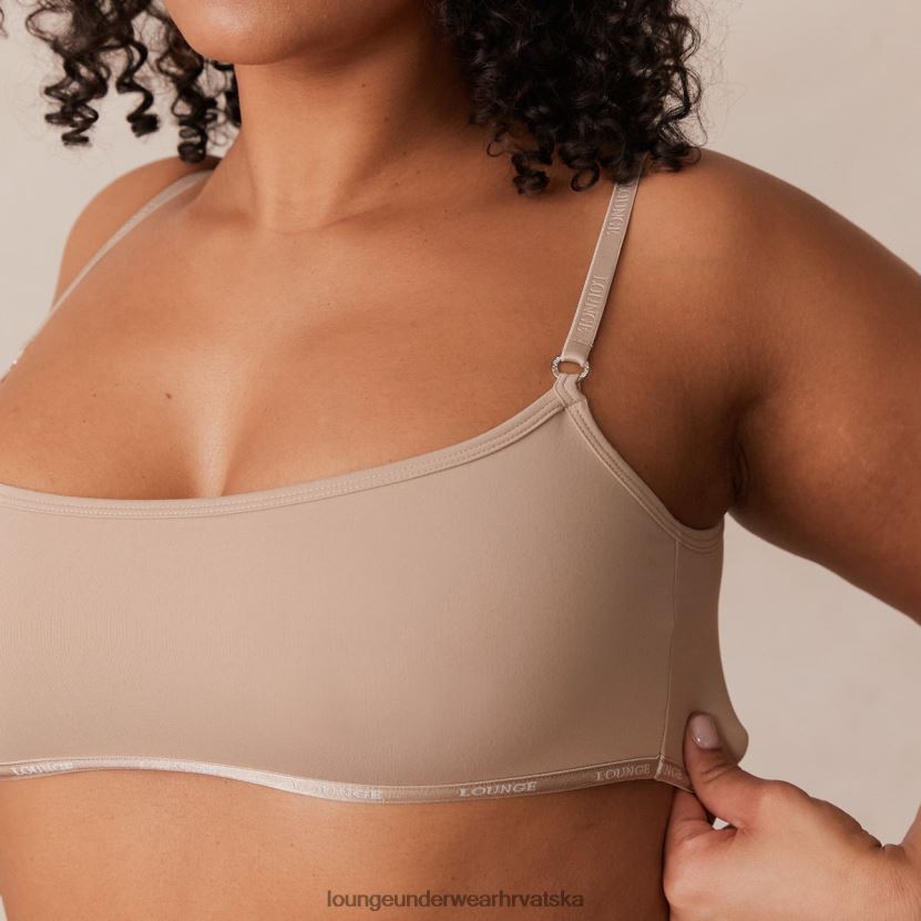 hr Lounge žene osnovni set bralette i tangi/gaćica mink N0V4DZ180 donje rublje - Image 15