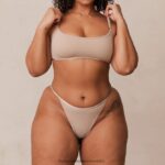 hr Lounge žene osnovni set bralette i tangi/gaćica mink N0V4DZ180 donje rublje - Image 23
