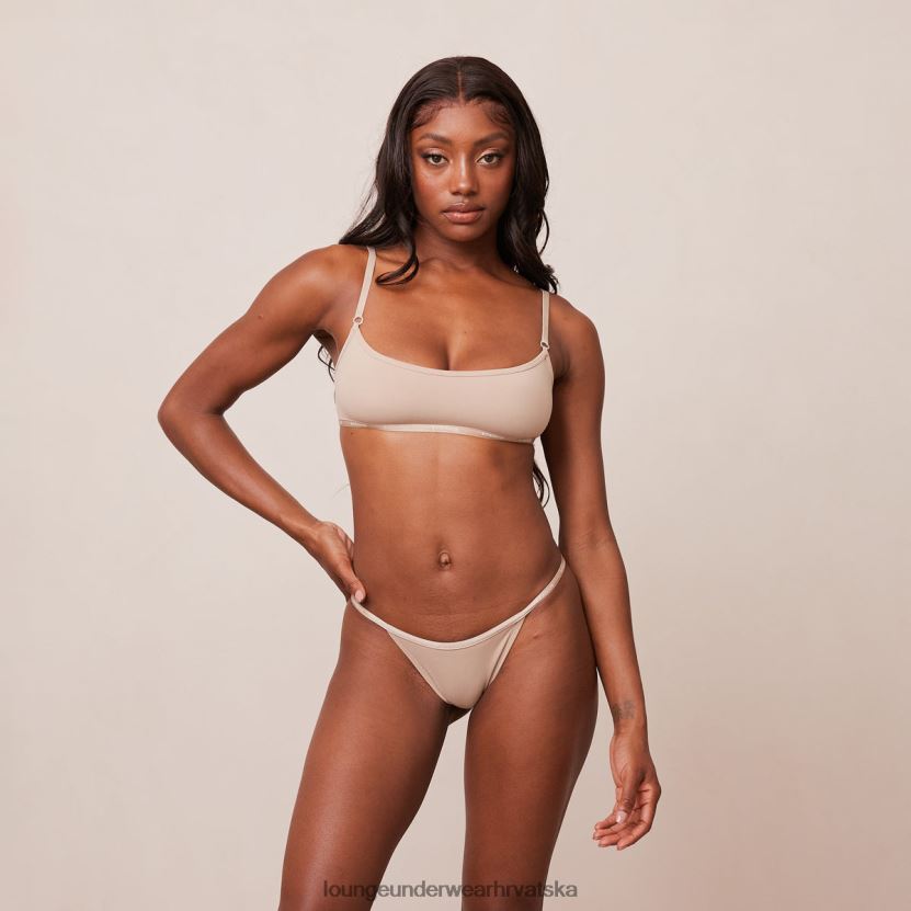 hr Lounge žene osnovni set bralette i tangi/gaćica mink N0V4DZ180 donje rublje - Image 5