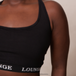 hr Lounge žene osnovni set bralette i tangi/gaćica od bambusa crno N0V4DZ193 donje rublje - Image 3