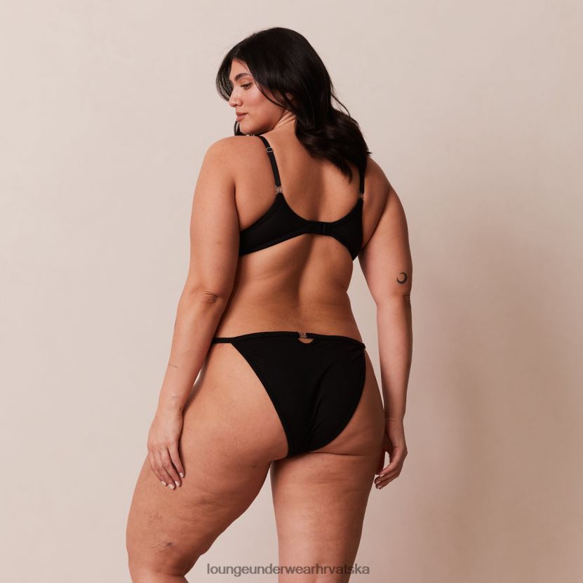 hr Lounge žene sculpt push-up t-shirt grudnjak i gaćice/gaćice crno N0V4DZ115 donje rublje - Image 10