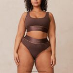 hr Lounge žene set bralette i gaćica čokolada N0V4DZ231 donje rublje - Image 11