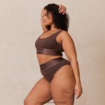 hr Lounge žene set bralette i gaćica čokolada N0V4DZ231 donje rublje - Image 3
