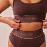 hr Lounge žene set bralette i gaćica čokolada N0V4DZ231 donje rublje - Image 8