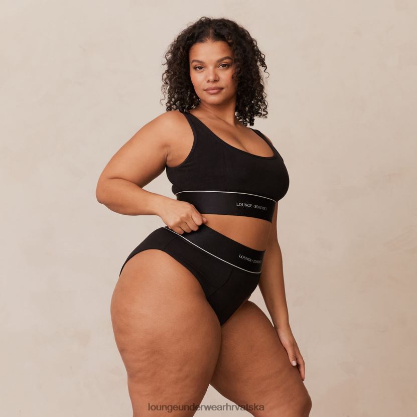 hr Lounge žene set bralette i gaćica crno N0V4DZ232 donje rublje - Image 3