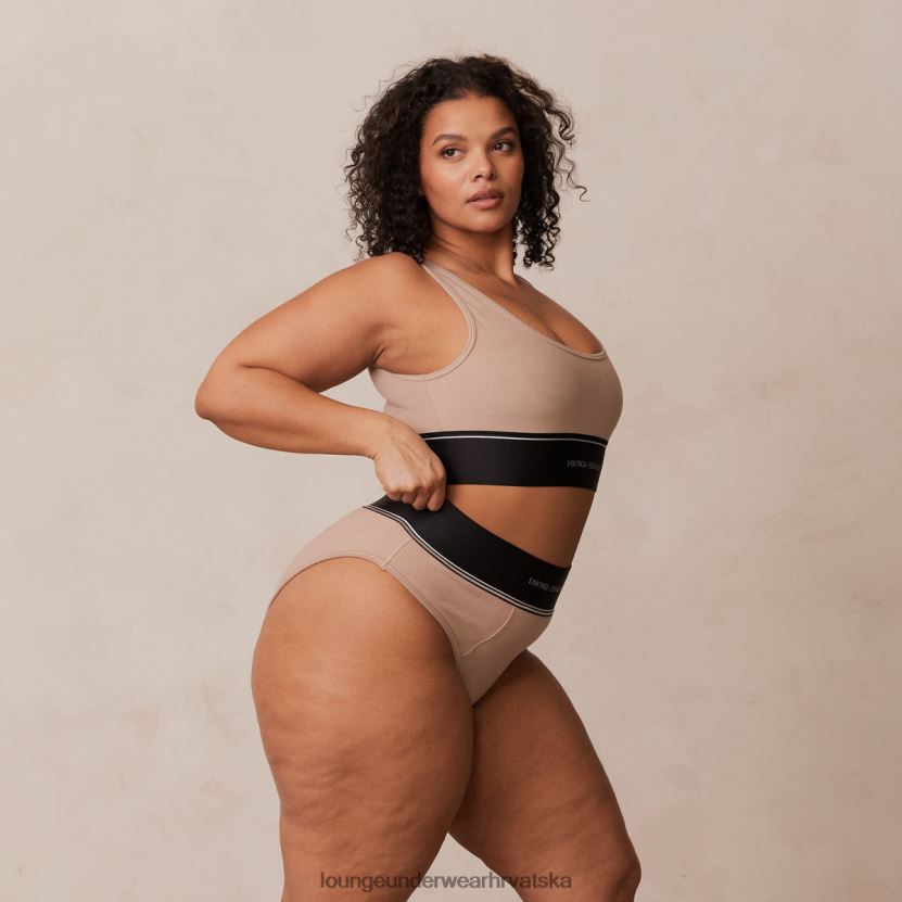 hr Lounge žene set bralette i gaćica mink N0V4DZ237 donje rublje - Image 3