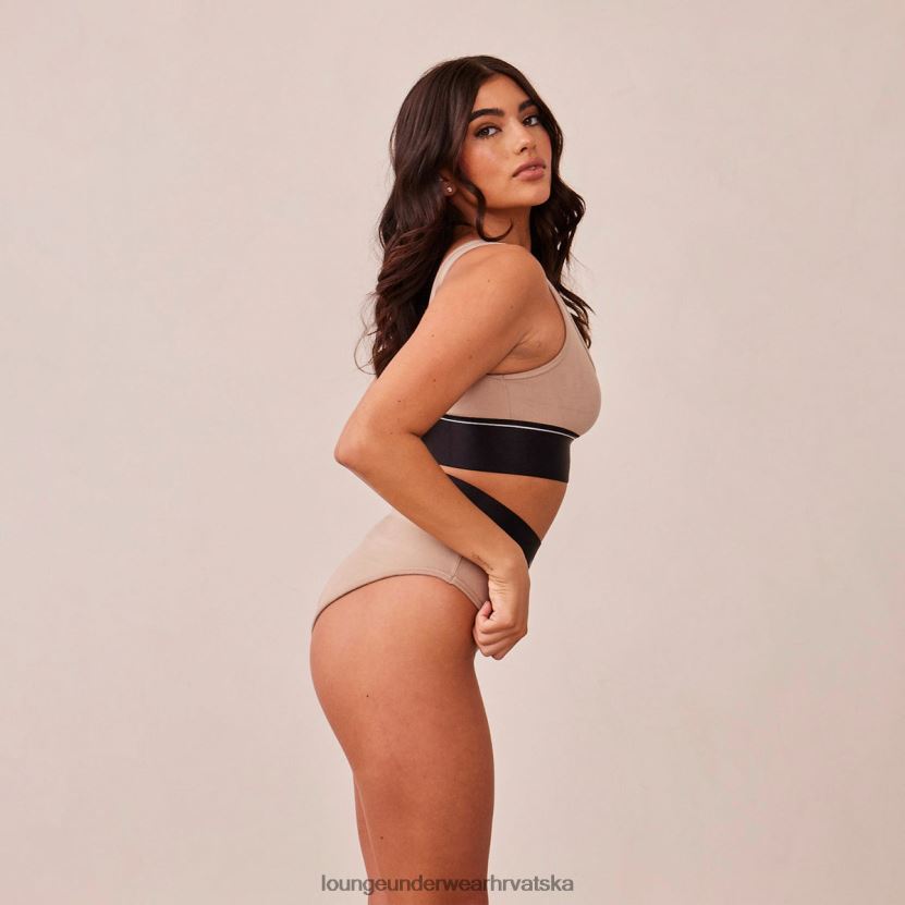 hr Lounge žene set bralette i gaćica mink N0V4DZ237 donje rublje - Image 7
