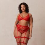 hr Lounge žene set intimnog rubina Crvena N0V4DZ340 donje rublje - Image 11