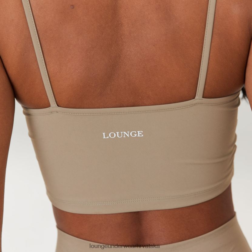 hr Lounge žene skraćeni majica s majicom x jess hunt srneće N0V4DZ818 odjeća - Image 3