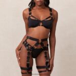 hr Lounge žene storm intimates set crno N0V4DZ689 donje rublje - Image 3