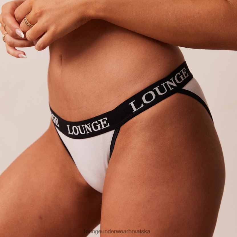 hr Lounge žene trokutaste gaćice od bambusa bijela N0V4DZ423 donje rublje - Image 2