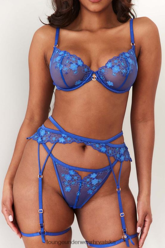 hr Lounge žene tyra intimni set safirno plava N0V4DZ326 donje rublje - Image 4