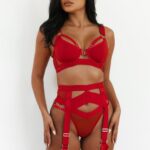 hr Lounge žene venus intimni set Crvena N0V4DZ620 donje rublje