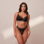 hr Lounge žene vogue balkon grudnjak i tange/gaćice crno N0V4DZ69 donje rublje