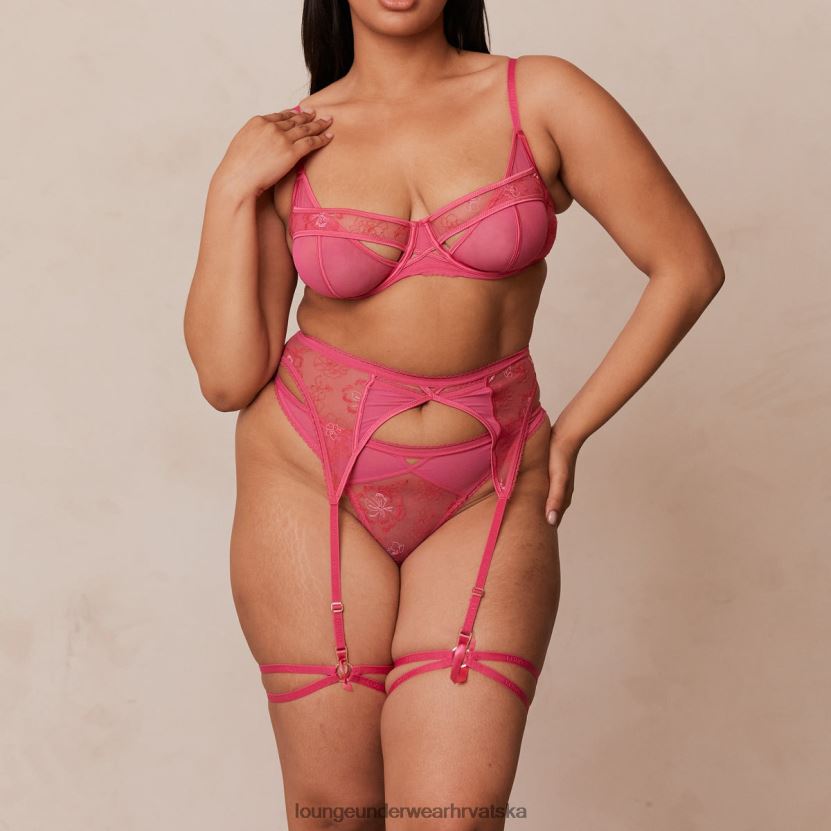 hr Lounge žene whitney intimni set žarko ružičasta N0V4DZ612 donje rublje - Image 3