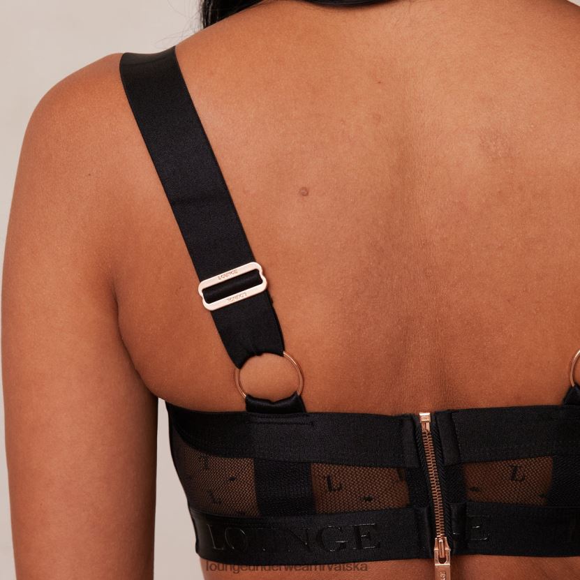 hr Lounge žene athena intimni set crno N0V4DZ651 donje rublje