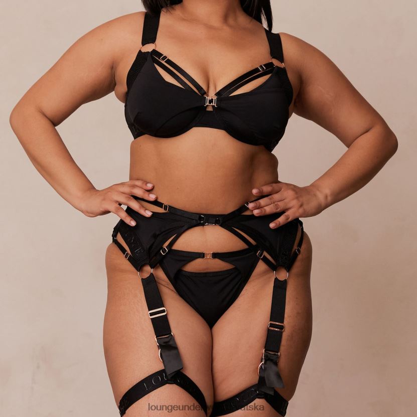 hr Lounge žene reagan intimates set crno N0V4DZ564 donje rublje