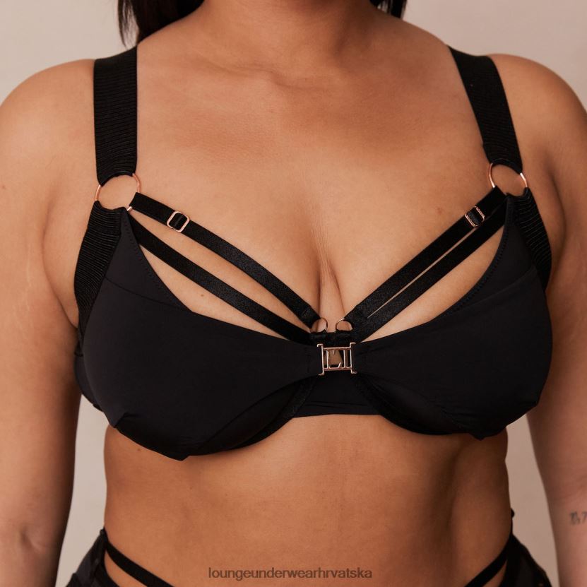 hr Lounge žene reagan intimates set crno N0V4DZ564 donje rublje