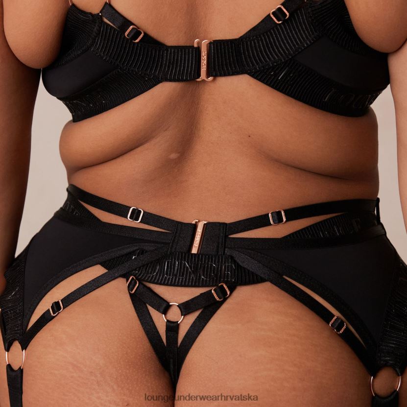 hr Lounge žene reagan intimates set crno N0V4DZ564 donje rublje