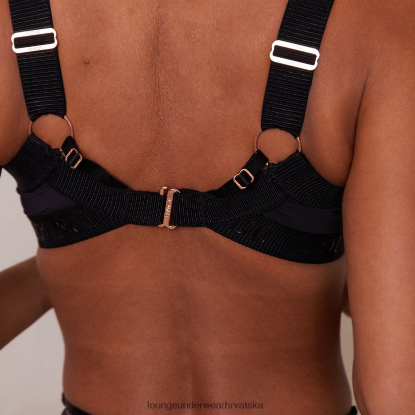 hr Lounge žene reagan intimates set crno N0V4DZ564 donje rublje